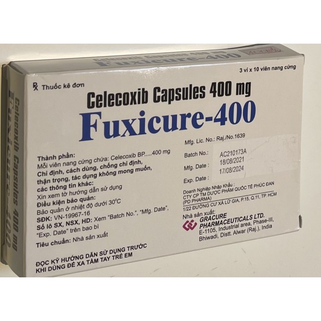 Fuxicure 400 mg H/30 viên ( Kháng viêm)
