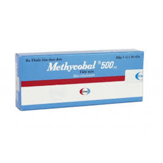 METHYCOBAL 500MCG H/30 viên điều trị bệnh lý thần kinh ngoại biên)