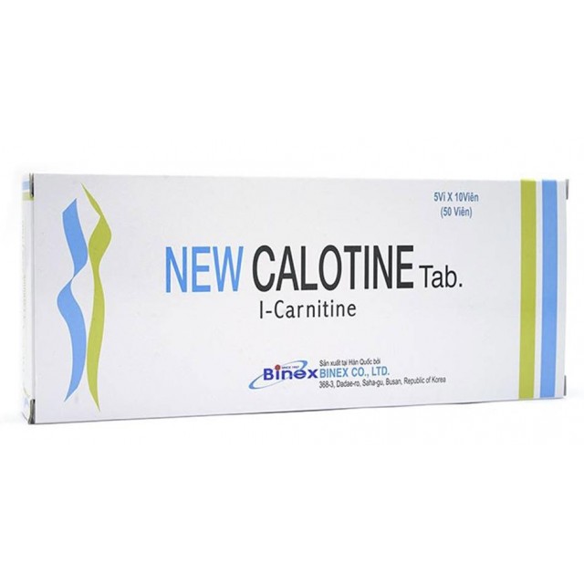 New Calotine Tab H/50 viên ( hổ trợ trị béo phì)