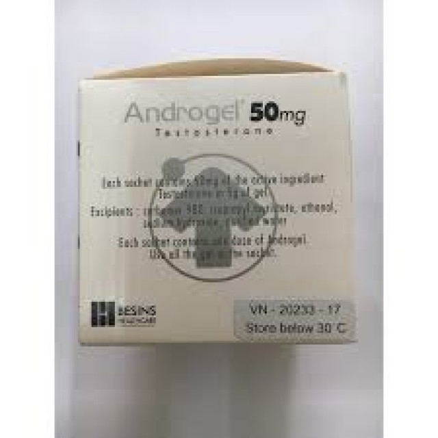 Androgel Gel 50 mg H/30 goi