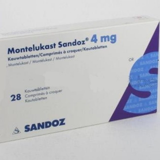 Sandoz Montelukast CHT 4 mg H/28 v