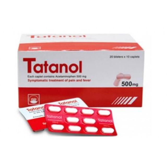 Tatanol 500 mg H/100 viên ( giảm đau, hạ sốt)