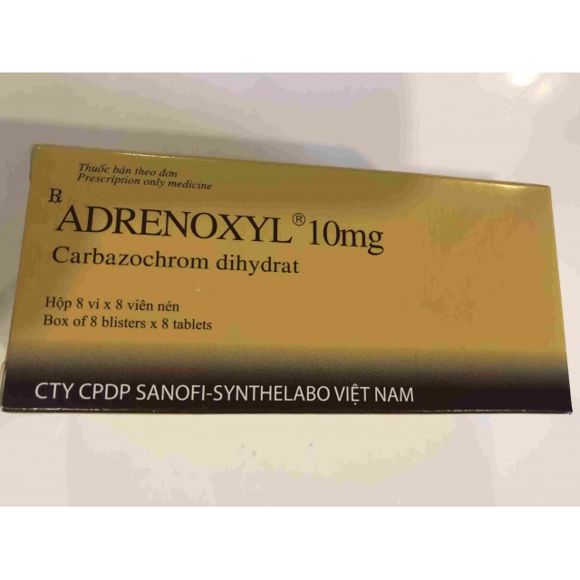 ADRENOXYL 10 mg H/64 viên Sanofi cầm máu