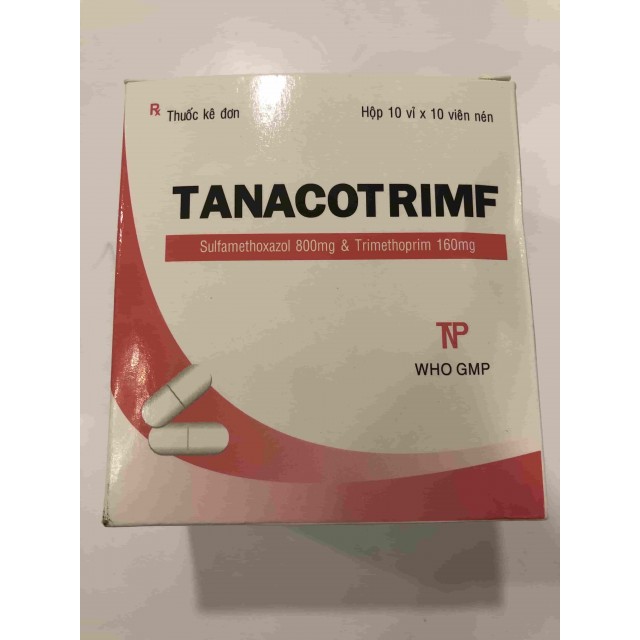 TanacotrimF 960 mg H/100 viên