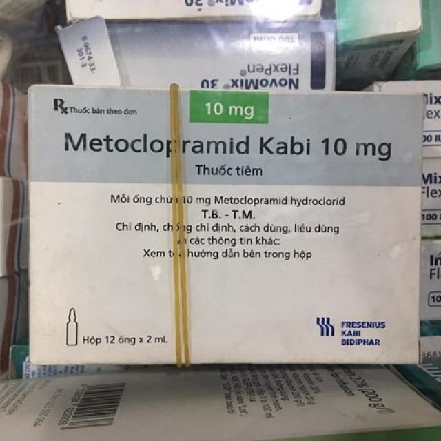 Metoclopramid Kabi 10mg H/12 ống 2ml