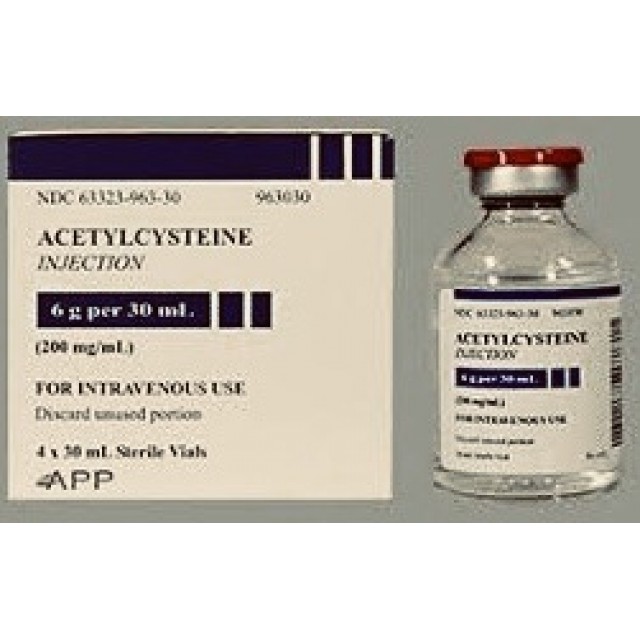 Acetylcystein 200mg/ml INJ H/1lọ 30 ml