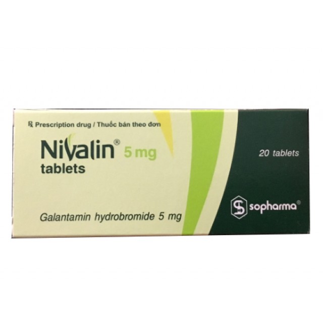 Nivalin 5Mg H/20 viên (điều trị chứng sa sút trí tuệ)