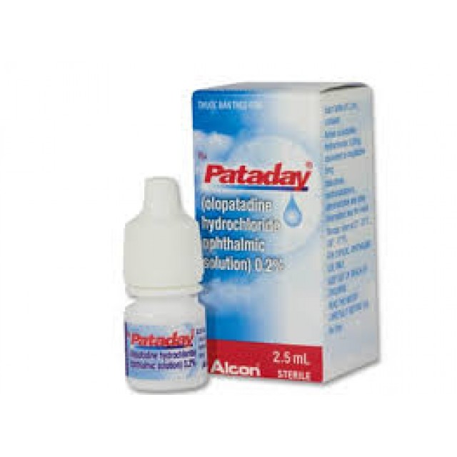 Pataday 0,2% 2,5 ml thuốc nhỏ mắt