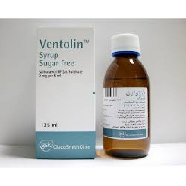 Ventolin Sugar Free Syr 2mg/5ml 