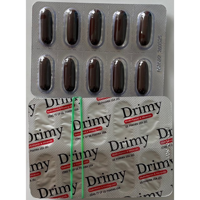 Drimy H/100 viên (bổ sung vitamin, khoáng chất )