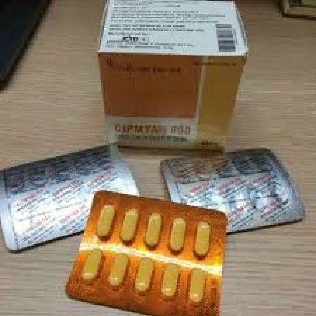 Cipmyan 500 ( Ciprofloxacin 500 mg) H/100 viên