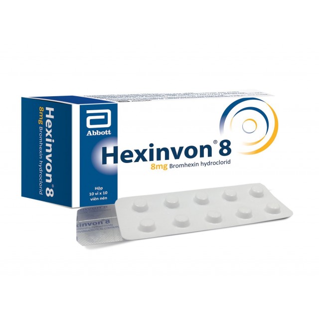 Hexinvon 8 mg H/100 viên