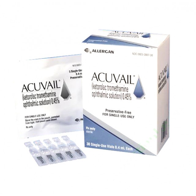 Thuốc nhỏ mắt Acuvail 0.4ML H/30 ống