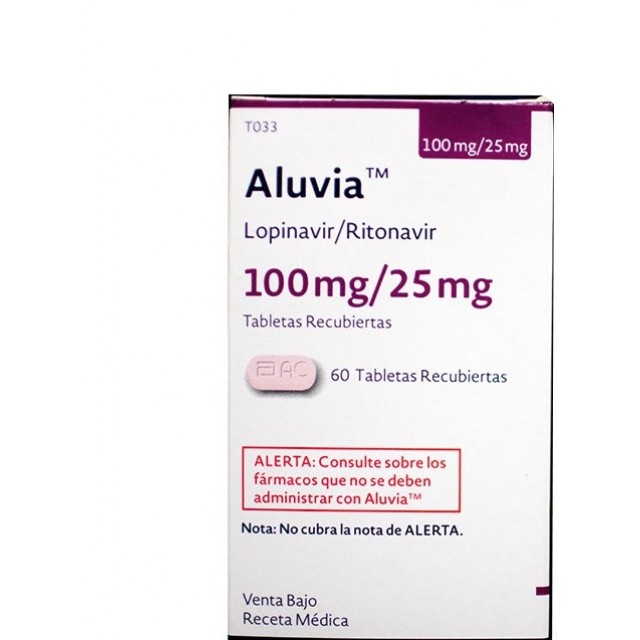 ALUVIA 100MG/25 mg H/60 v