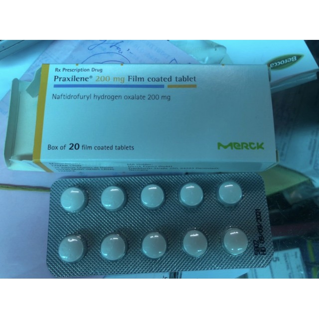 PRAXILENE 200 mg H/20 v đột quị, chống tắt ngẽn mạch ngoại biên