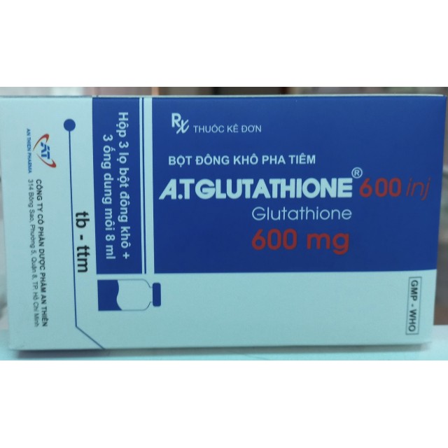 AT Glutathione 600 Inj H/3 lọ