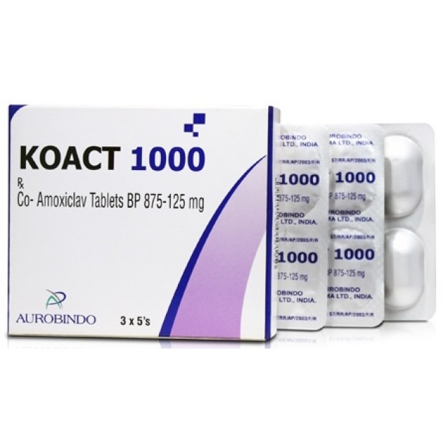 Koact 1000mg H/15 viên Ấn