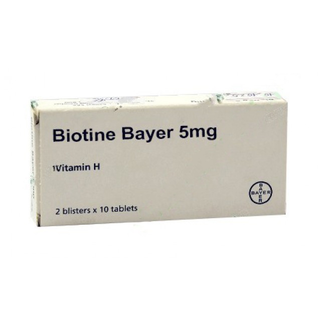 Thuốc BIOTINE 5MG điều trị chứng viêm da