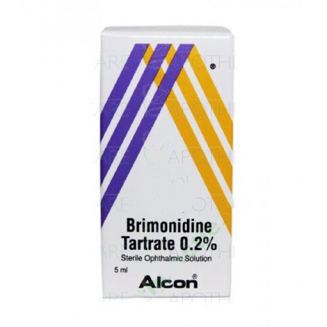 Thuốc nhỏ mắt Brimonidine Tartrate 0,2% 5ml