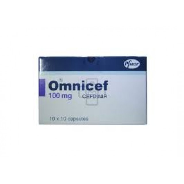OMNICEF 100MG H/100v
