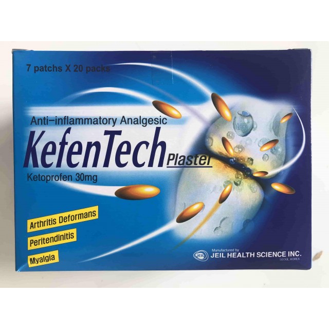 Cao dán giảm đau khớp Kefentech Plaster korea H/140 miếng