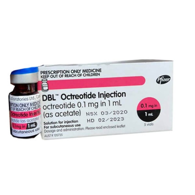 DBL Octreotide 0.1mg/ml H/5 lọ ( Điều trị u tuyến yên tiết TSH)