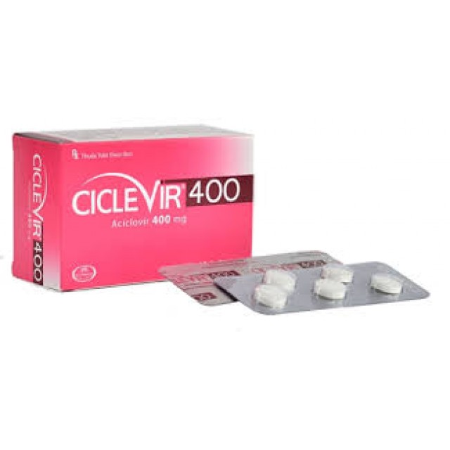 CICLEVIR 400 mg H/50 viên
