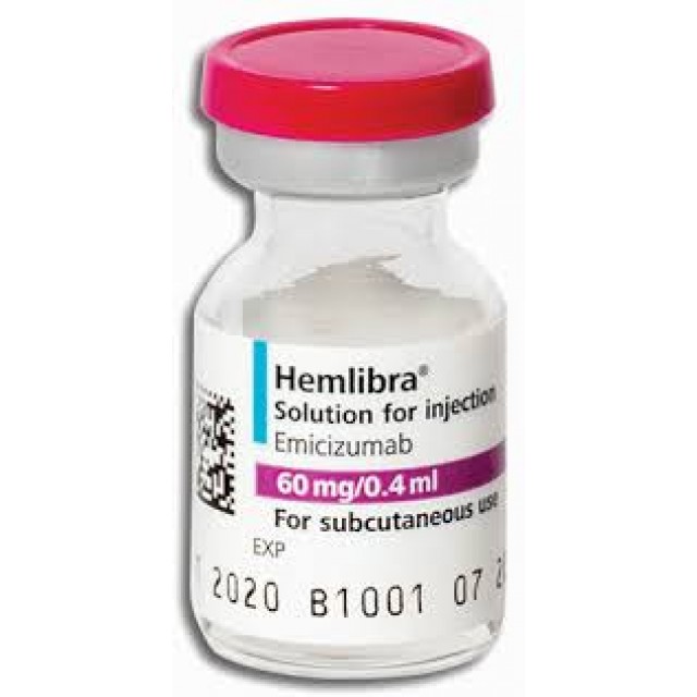 Hemlibra 60 mg/0.4ml H/1 lọ (dự phòng chảy máu ở bệnh nhân tan máu)