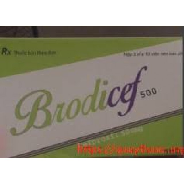 Brodicef 500 mg H/30 viên