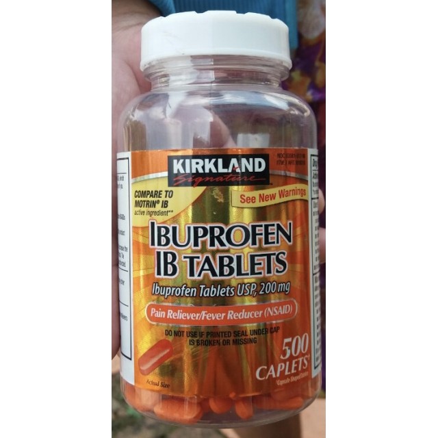 Ibuprofen 200mg H/500 viên Kirkland Mỹ