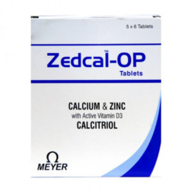 Zedcal-OP H/30 viên ( điều trị loãng xương sau mãn kinh)