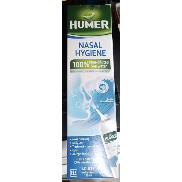 Humer Nasal Hygiene Adulte H/150ml (Dung dịch xịt mũi người lớn)