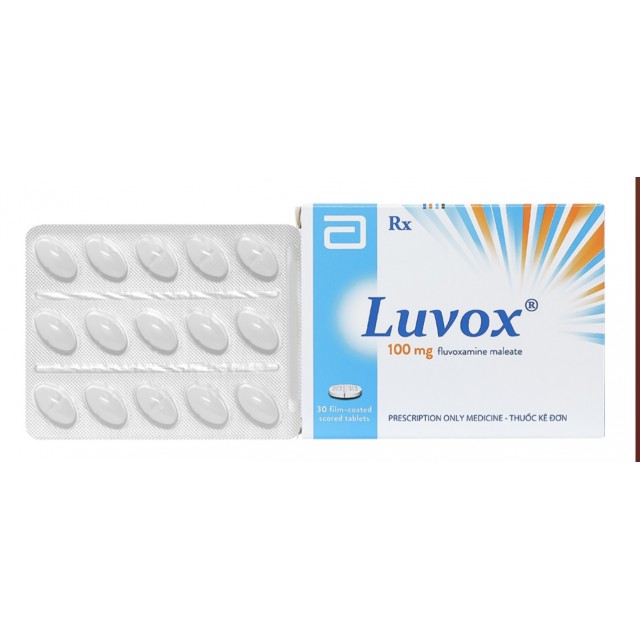 Luvox 100mg H/30 Viên (trị trầm cảm)