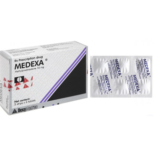 Medexa 16mg H/30  viên (thuốc kháng viêm )