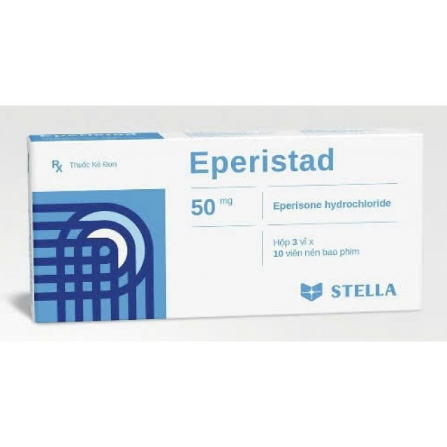 Eperistad 50mg H/30 viên (điều trị cứng cơ, viêm xương khớp)