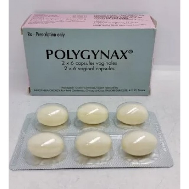 Polygynax H/12 viên (trị viêm âm đạo, âm hộ)