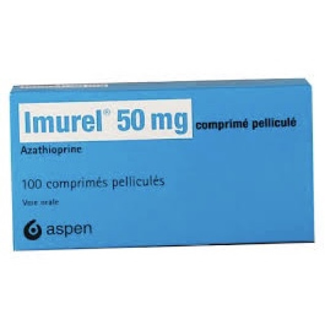 Imurel 50mg (Azathioprin 50mg) H/100 viên