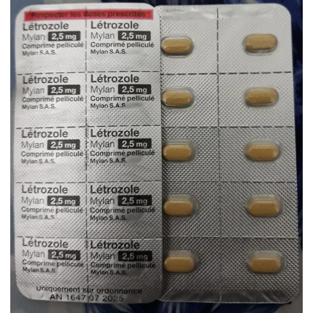 Letrozole 2,5 mg Mylan H/20 viên