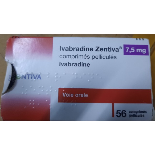 Ivabradine Zentiva 7,5 mg H/56 viên
