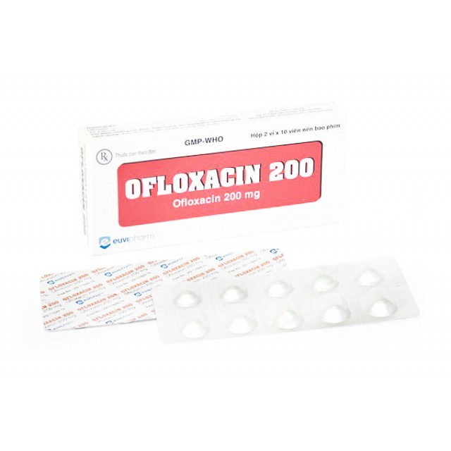 OFLOXACIN 200 EUVIPHARM