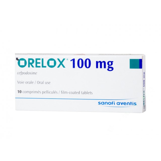 ORELOX 100MG TAB H/10 v