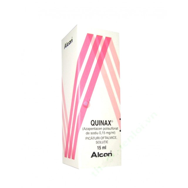 Thuốc nhỏ mắt Quinax 150 mcg/mL