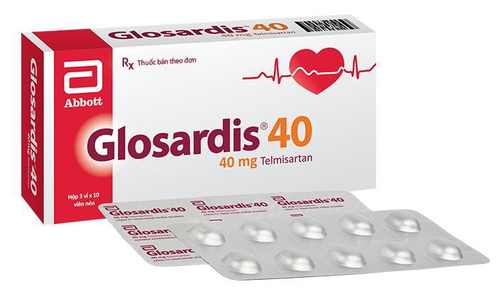 Thuốc Glosardis 40 mg H/30 viên