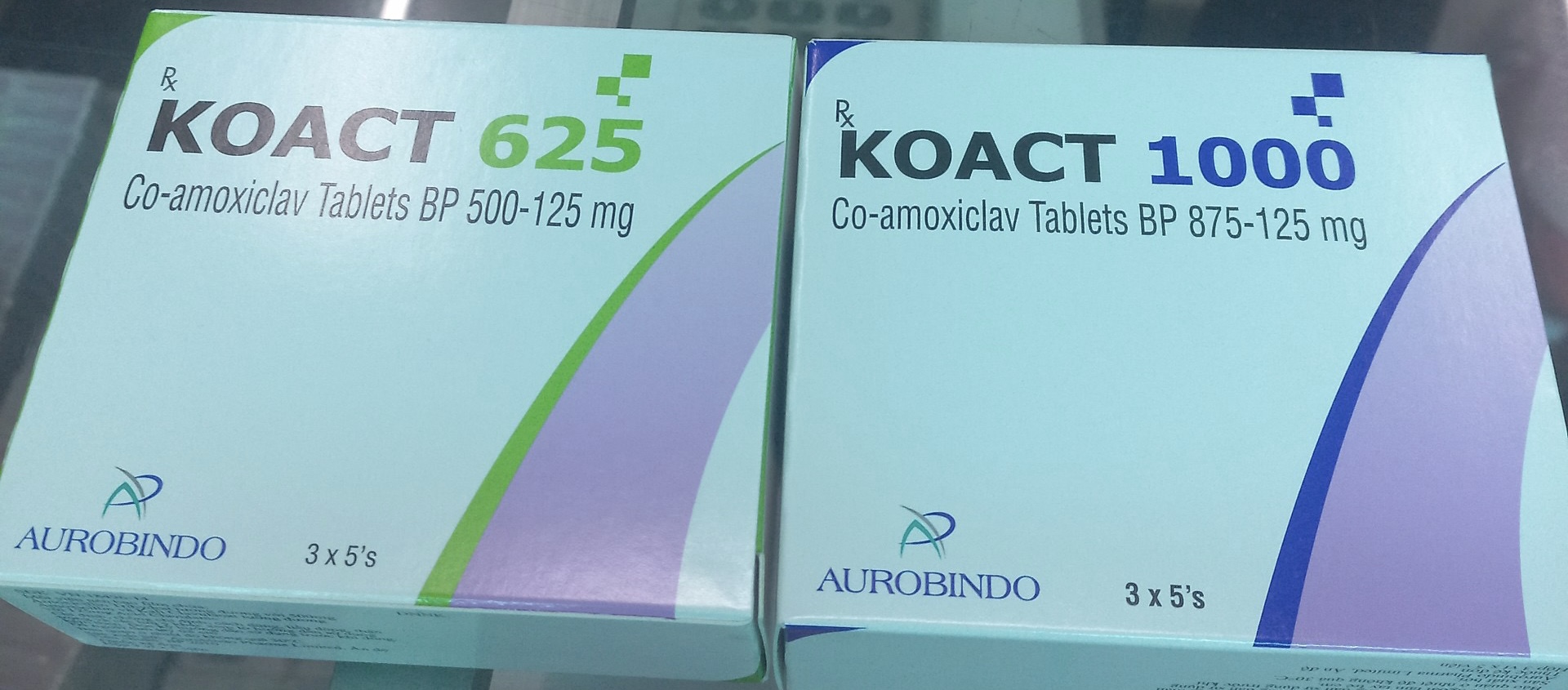 Koact 625 mg H/15 viên