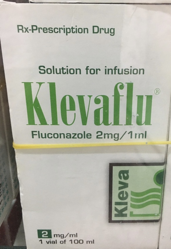 Klevaflu 2mg/ml H/1 lọ (Fluconazole 2mg)