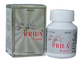 Crila Forte (Hộp 1 chai x 20 viên nang cứng)