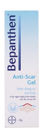 Bepanthen Anti-Scar Gel (20g) Gel hỡ trợ trị sẹo