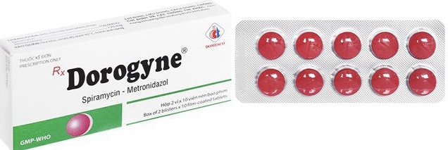 Dorogyne H/20 viên ( kháng sinh chuyên biệt nhiễm khuẩn răng miệng)
