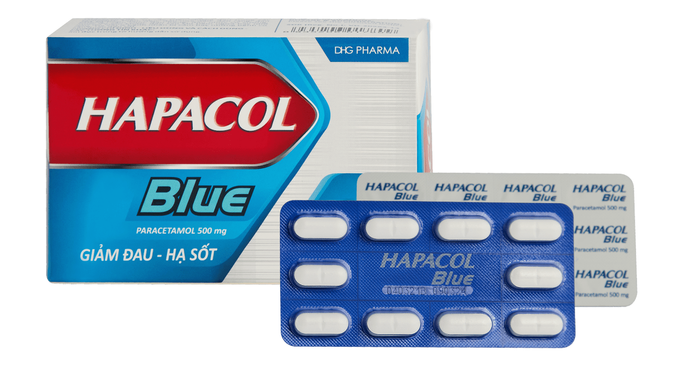Hapacol Blue 500mg H/100 viên