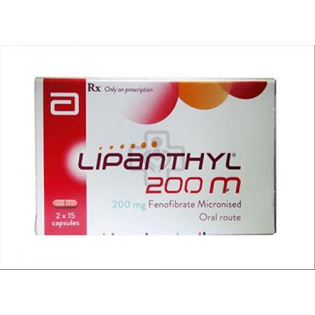 Lipanthyl 200 mg H/30 viên